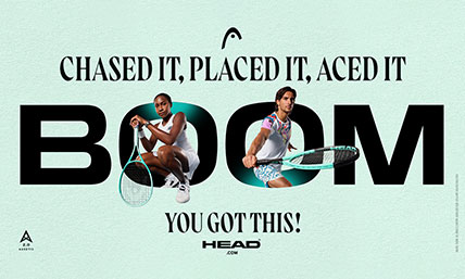 Tennis Mobile - Head Boom - promo banner