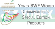 Yonex BWF World Badminton Championships Equipment