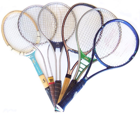 Evolution of Tennis Rackets