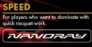 Nanoray Rackets- New range for Speed & Repulsion Power