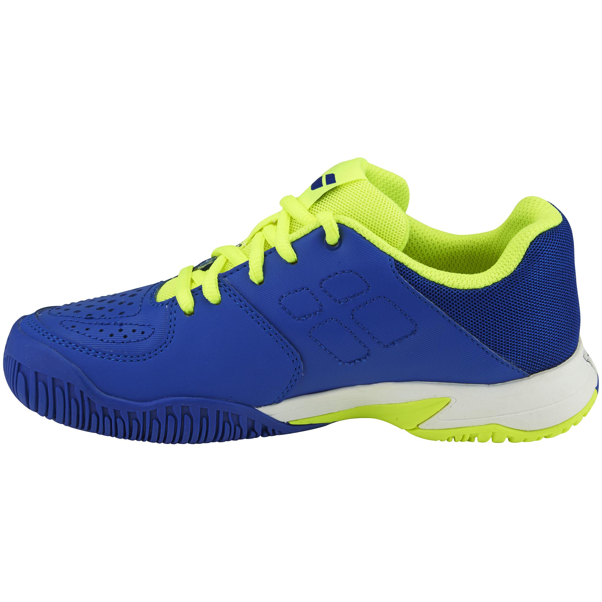 Babolat Kids Pulsion All Court Tennis Shoes Blue/Yellow Babolat Kids Pulsion All Court Tennis Shoes Blue/Yellow