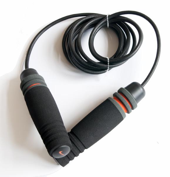 Nike Weighted Skipping Rope - Black/Orange/Grey - Tennisnuts.com