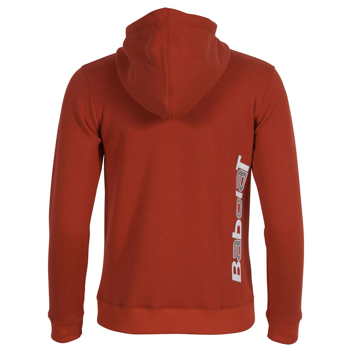 Babolat Mens Training Hoodie Red/Grey
