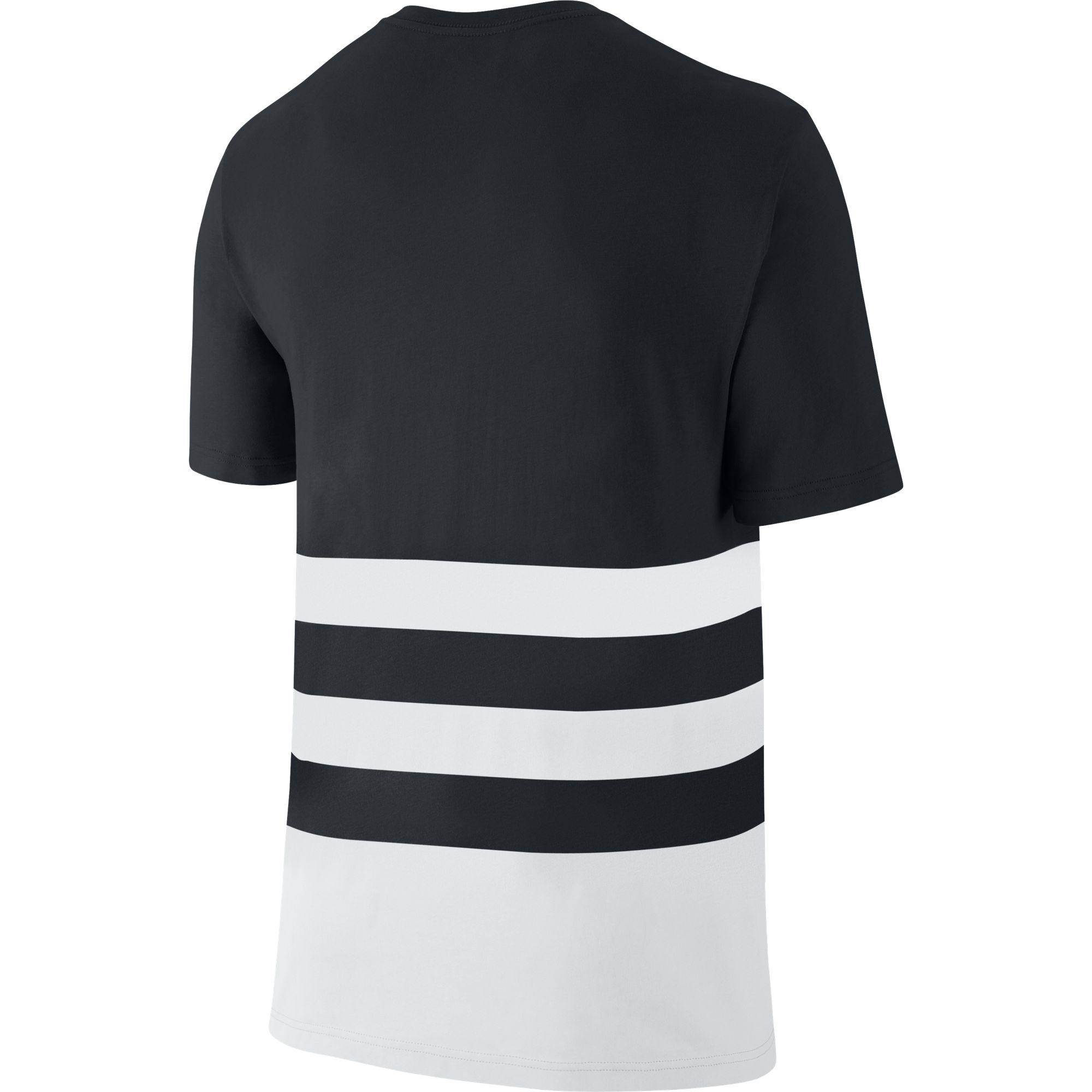 Nike Mens Premier RF T-Shirt - Black/White - Tennisnuts.com