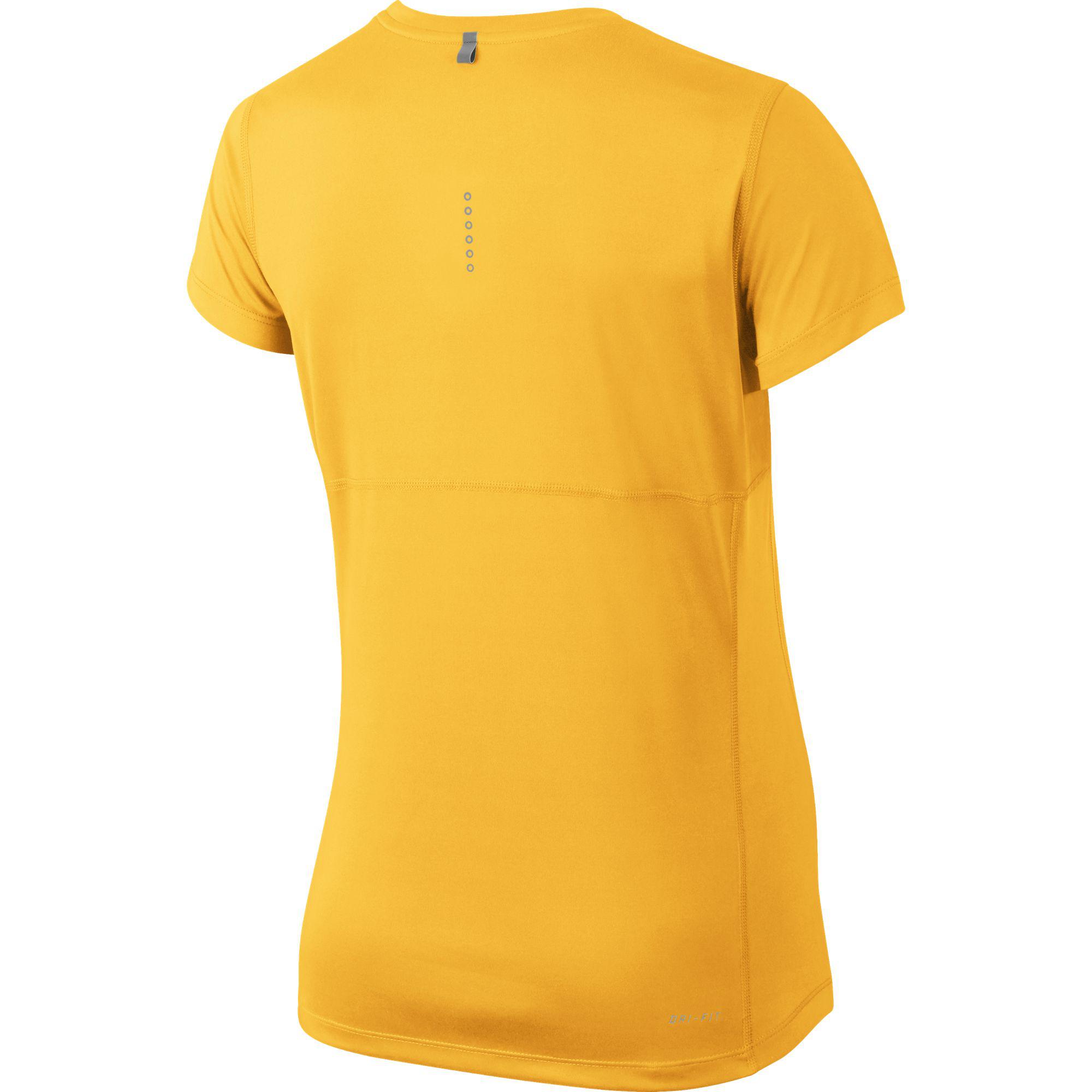 nike miler yellow