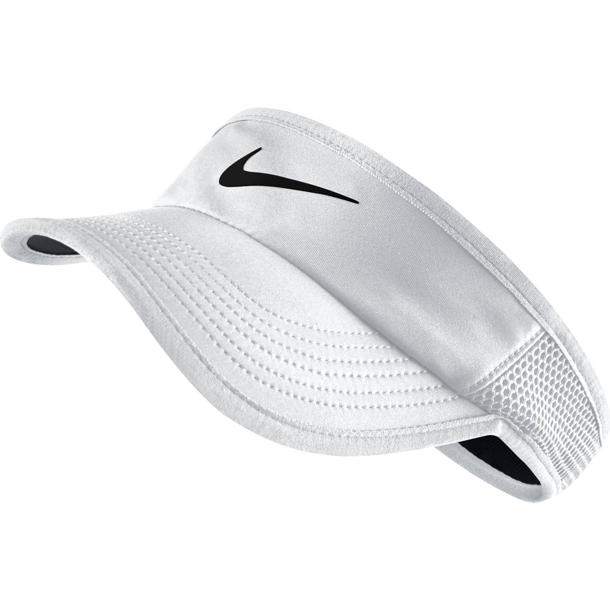 white nike visor women's