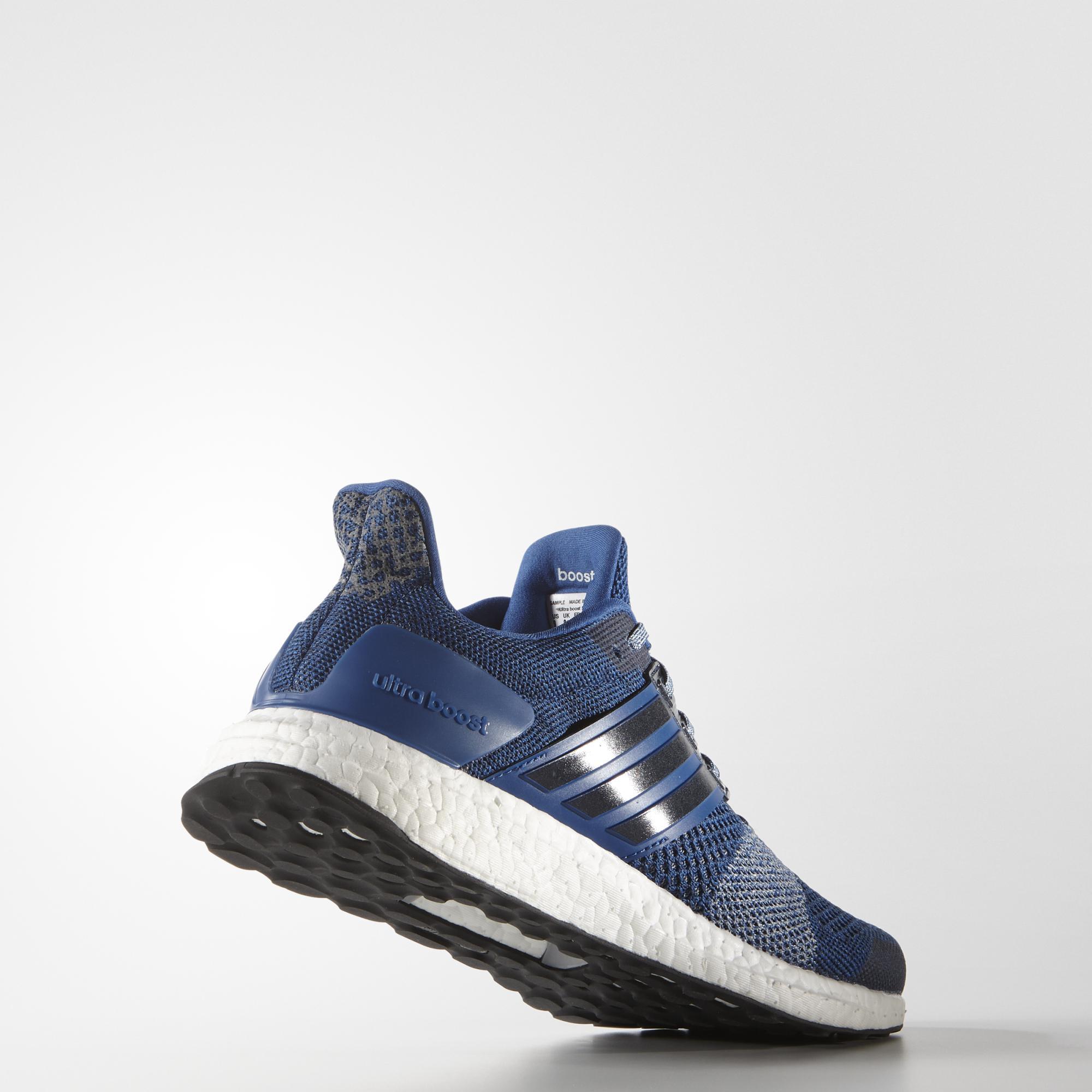 Adidas Mens Ultra Boost St Running Shoes - Blue - Tennisnuts.com