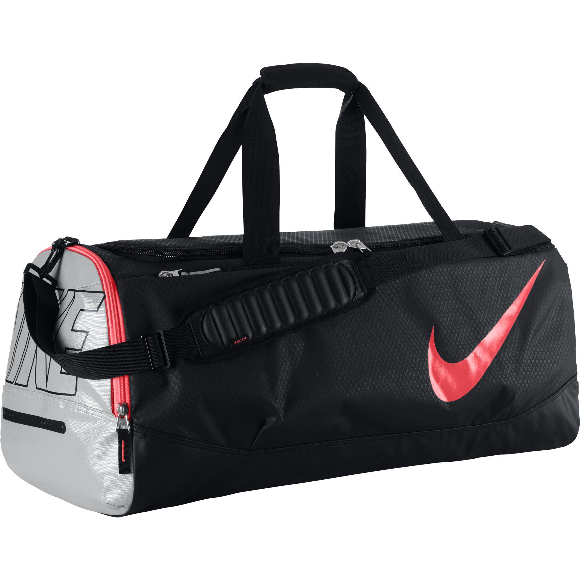 Nike Court Tech Duffel Bag - Black/Silver - www.semadata.org