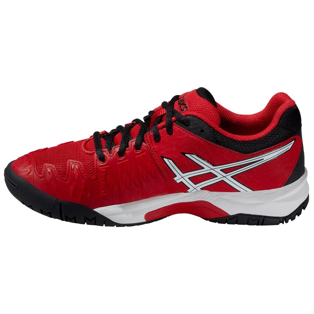 Asics Kids GELResolution 6 GS Tennis Shoes Red/White