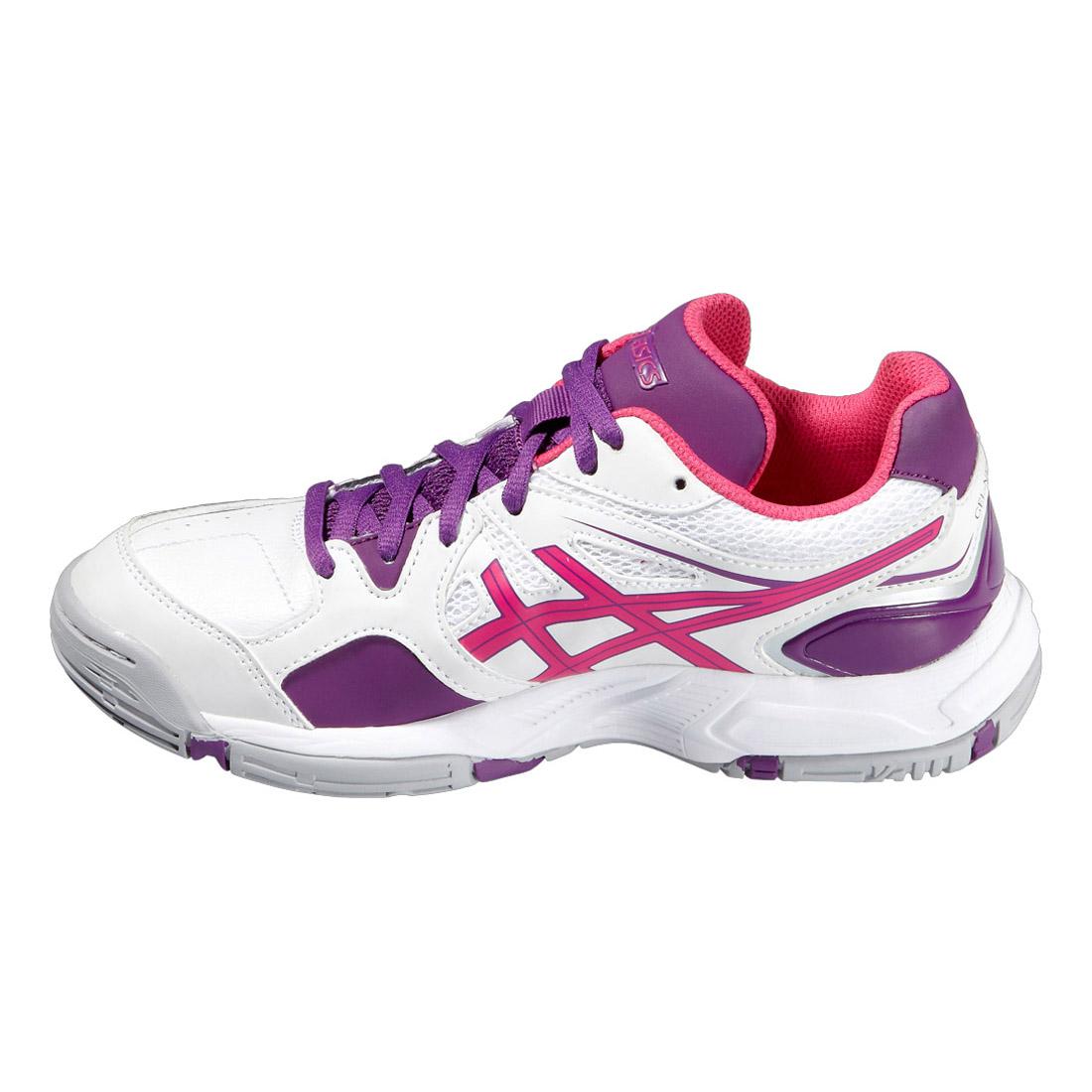 Asics Kids 17 Indoor Court Shoes White Asics Kids 17 Indoor Court Shoes White