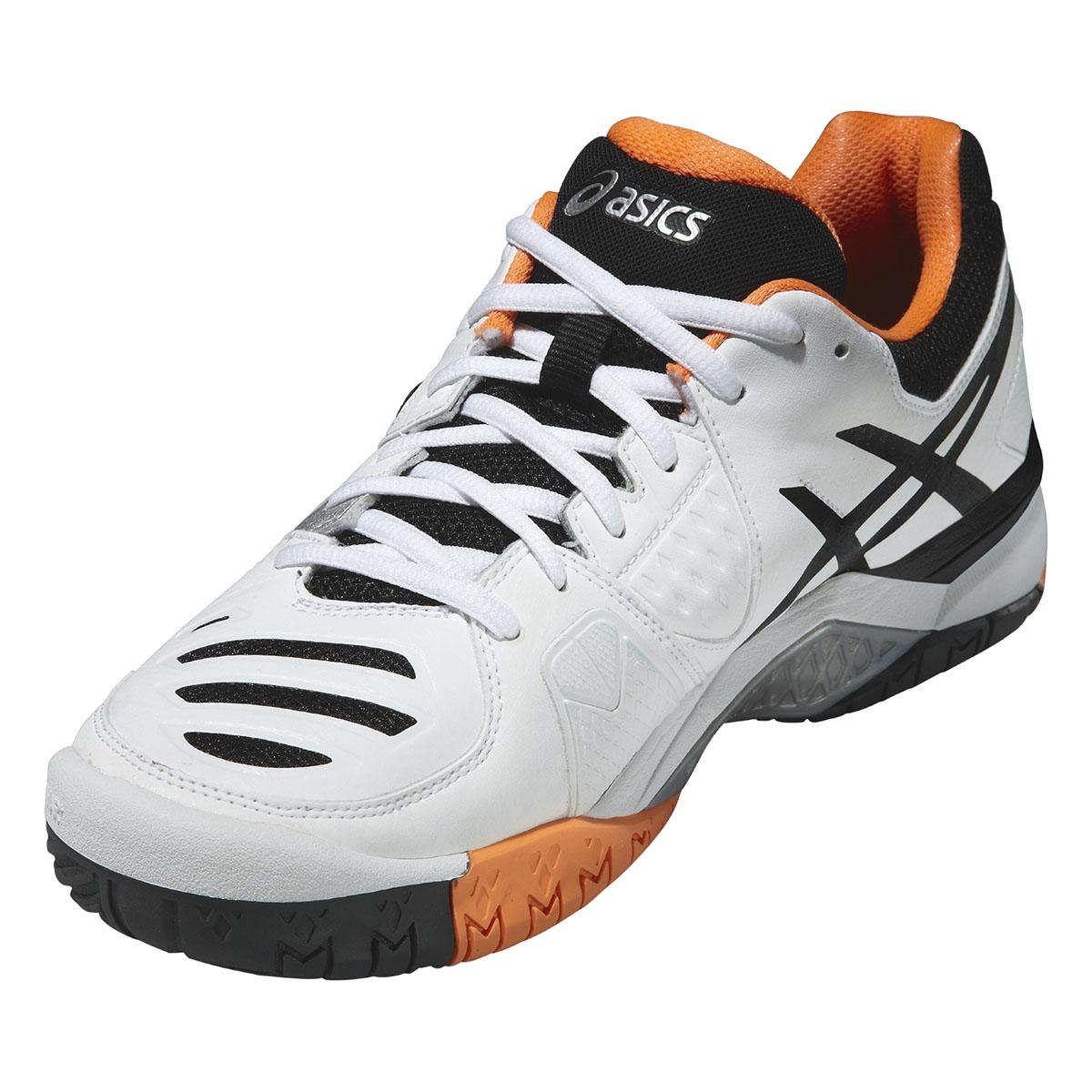 Asics Mens GEL Challenger 10 Tennis Shoes White/Onyx