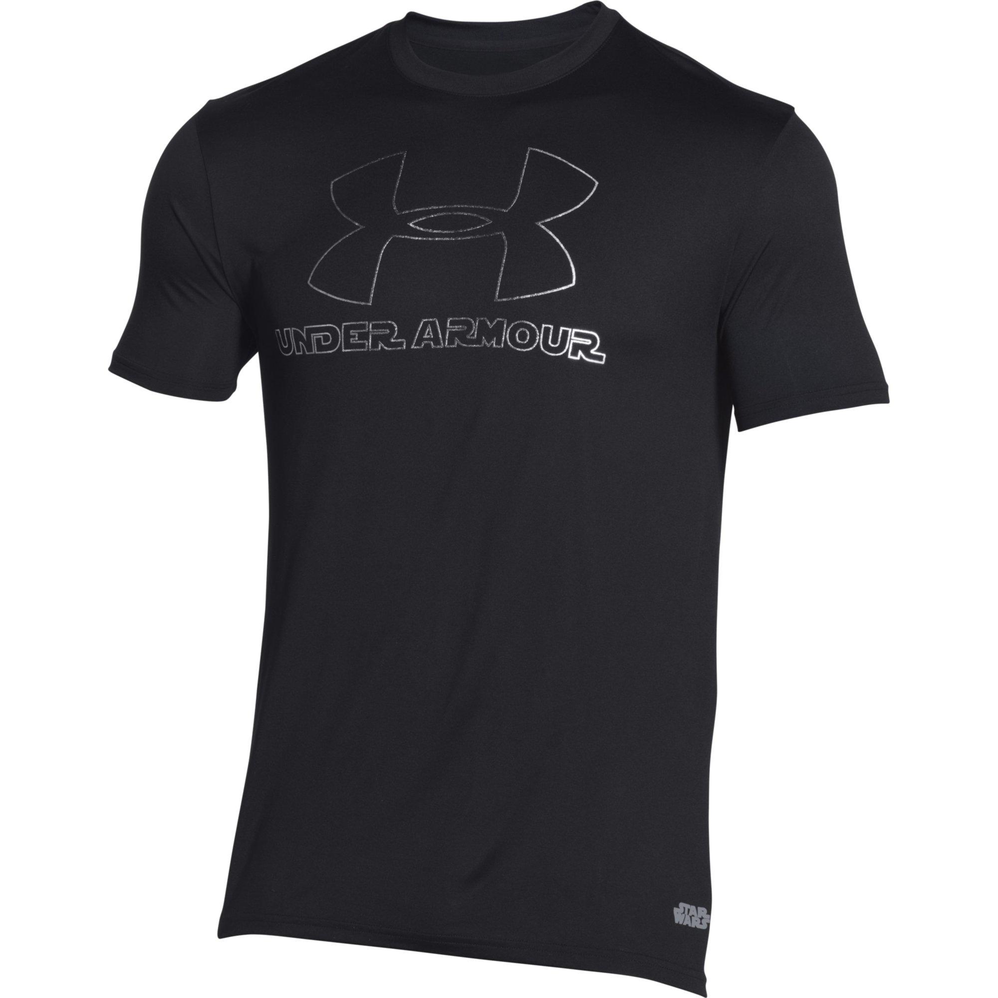 Under Armour Mens Star Wars Short Sleeve Tee Black