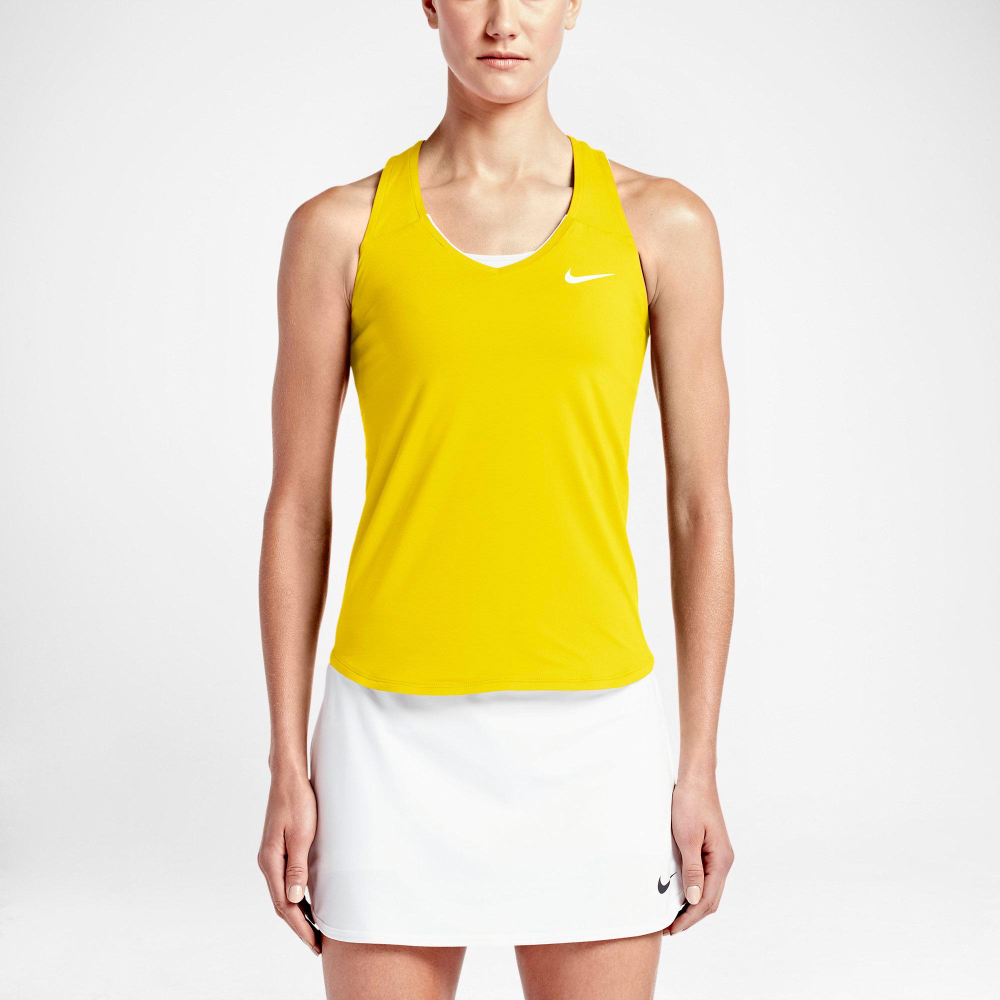 Nike Womens Pure Tank Top Opti Yellow