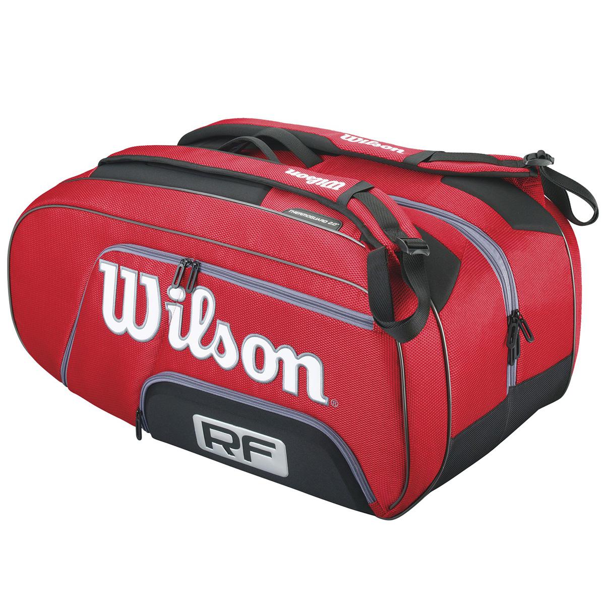 wilson federer team 12 pack tennis bag