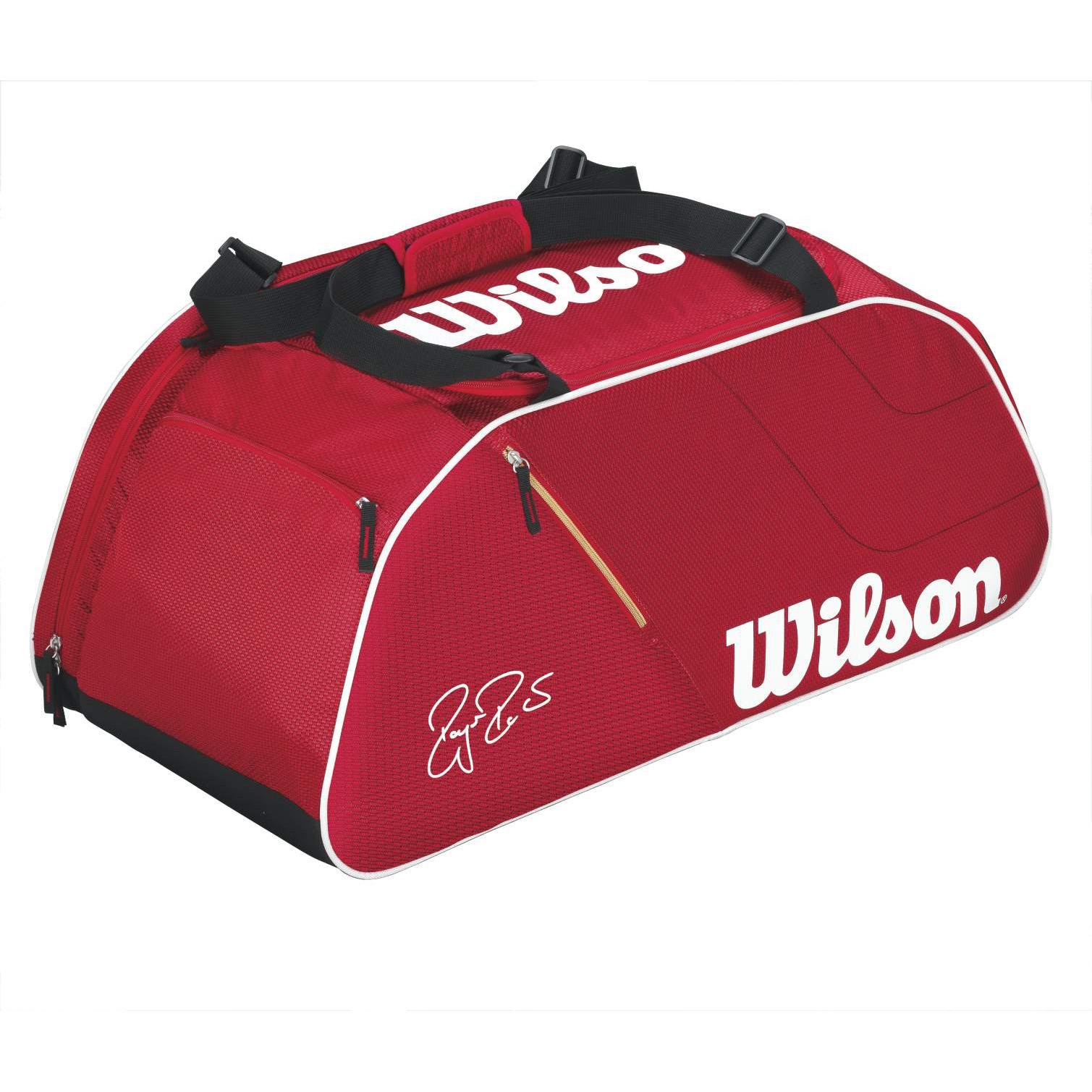 Wilson Federer Team Duffle Bag Red