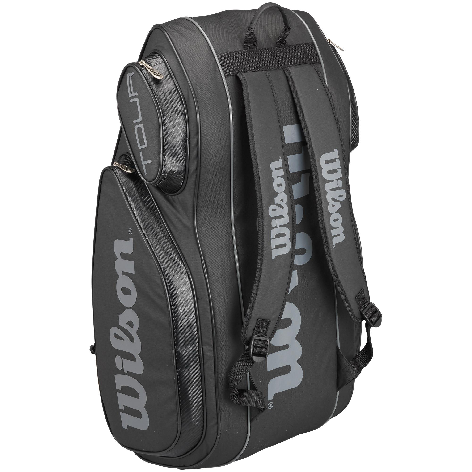 Wilson Tour V 9 Pack Bag Black
