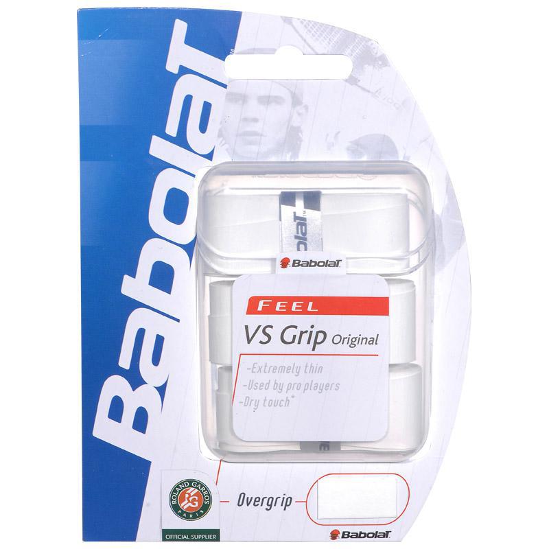 Babolat VS Original Overgrips (3 Pack) White