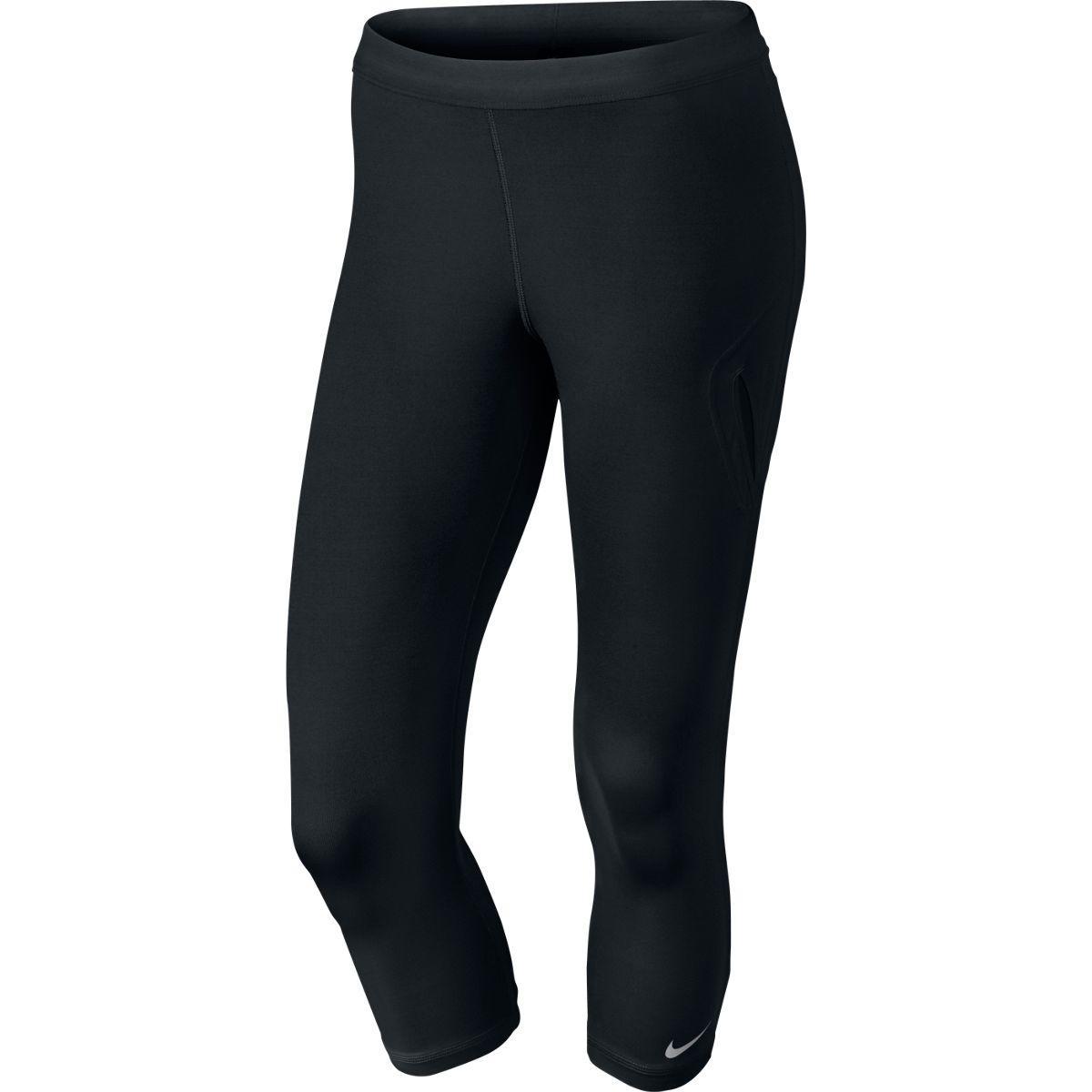 Nike Womens Tennis Capri Black/Matte Silver