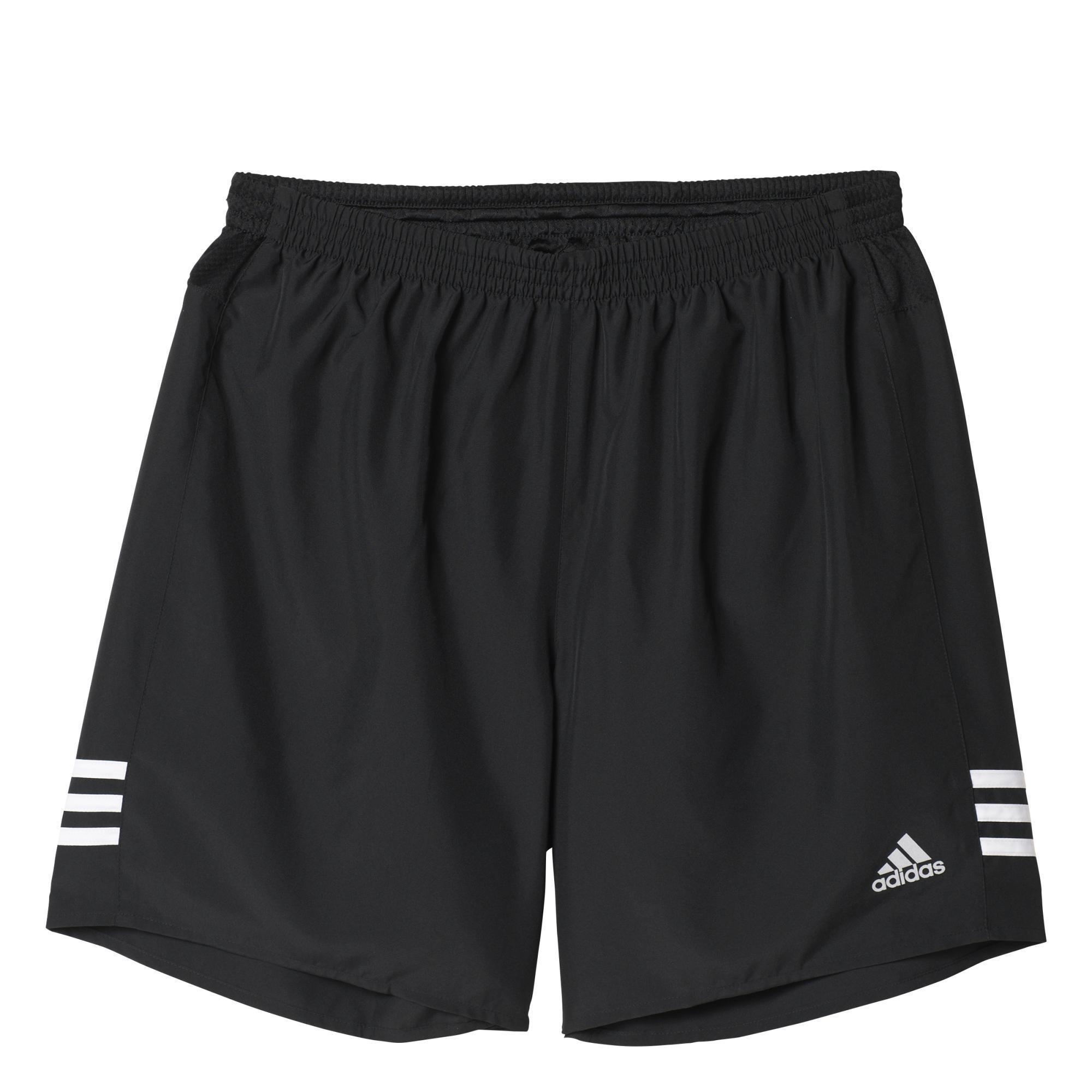 Adidas Mens Response 7-Inch Shorts - Black - Tennisnuts.com