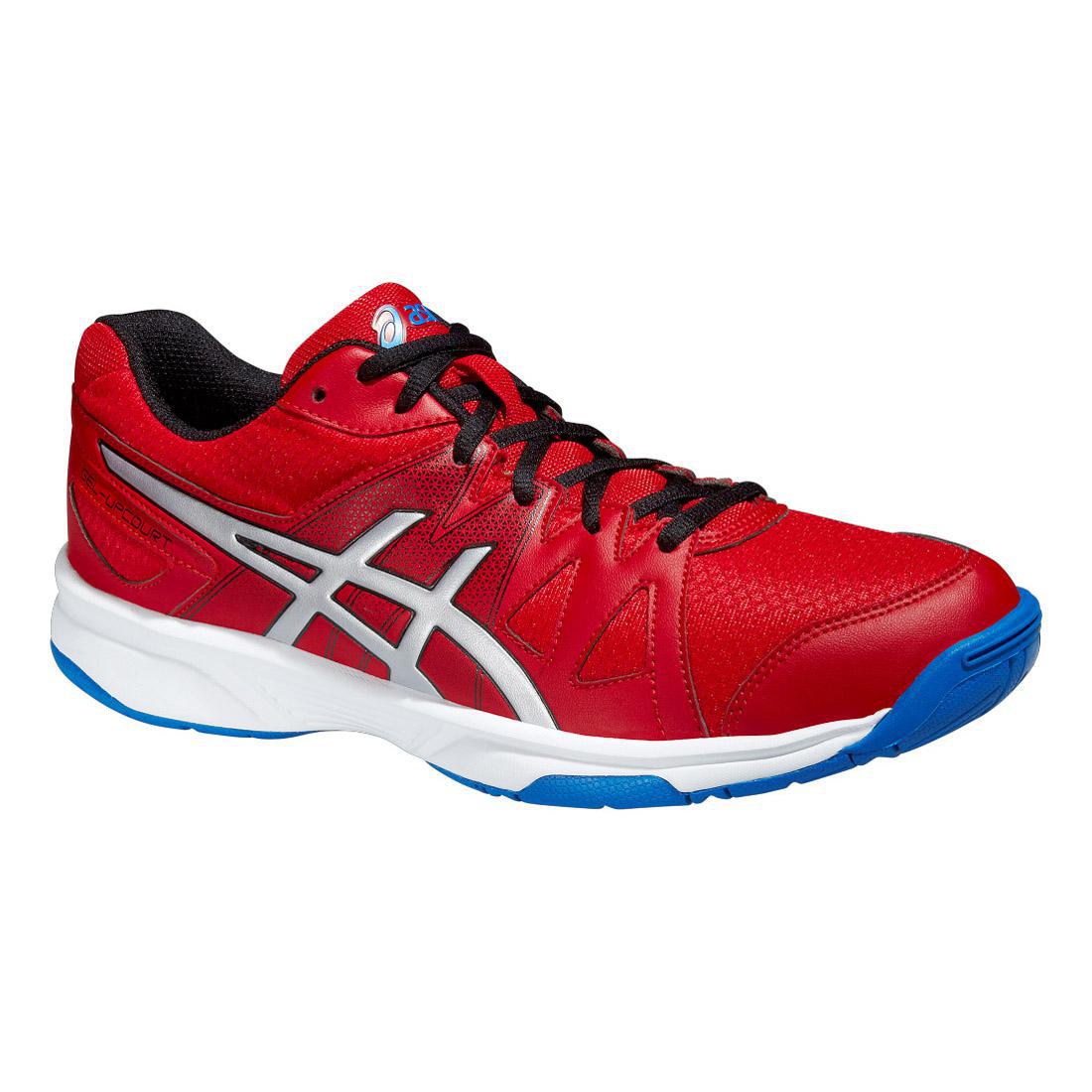 Asics Mens GEL Upcourt Indoor Shoes Fiery Red Tennisnuts com