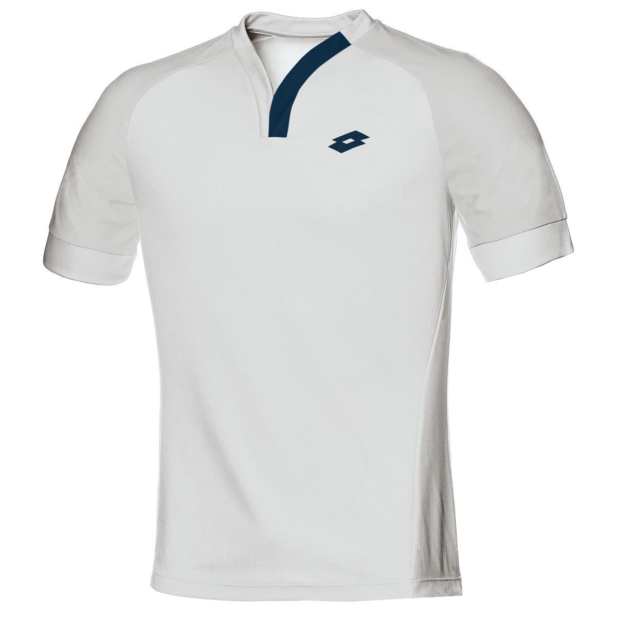 Lotto Mens Carter Tee White/Navy