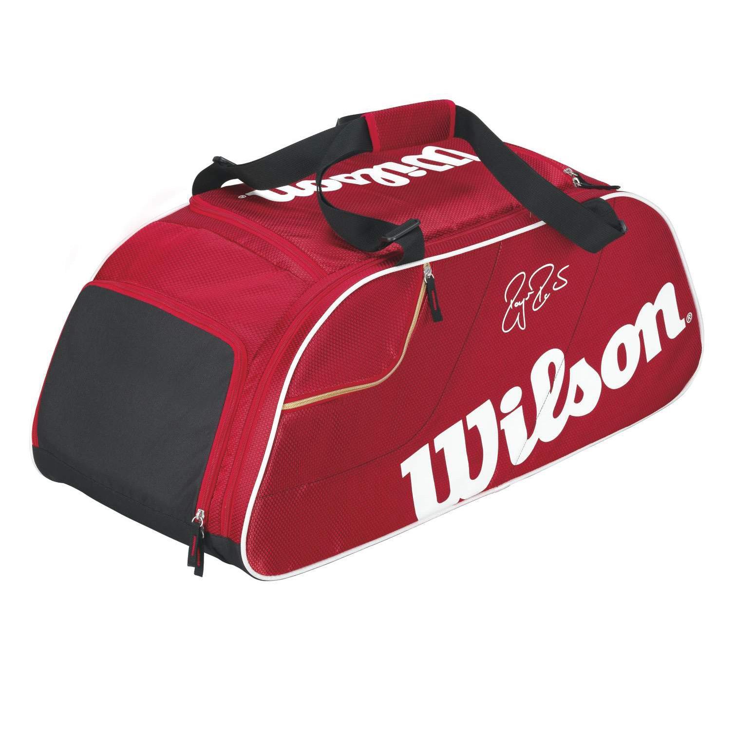 Wilson Federer Team Duffle Bag Red