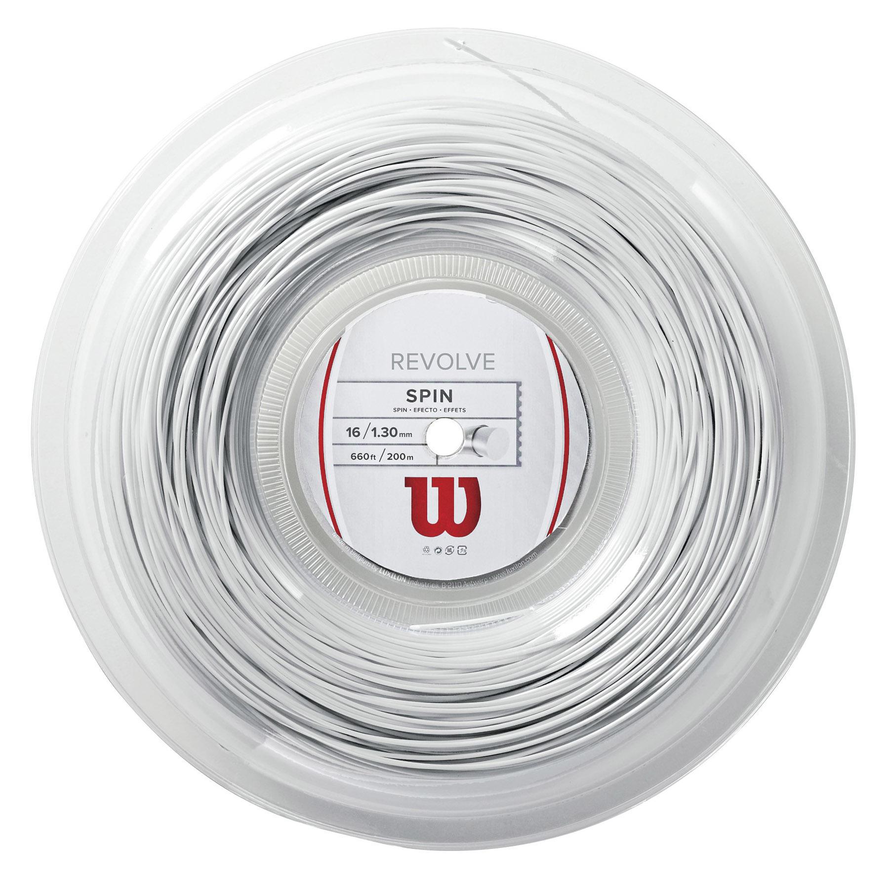 Wilson Revolve 200m Tennis String Reel White