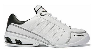 K-Swiss Mens Overhead All Court 08 White/Black/Red