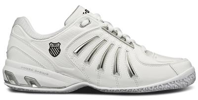 K-Swiss Mens K Force Omni Tennis Shoes - White/Black