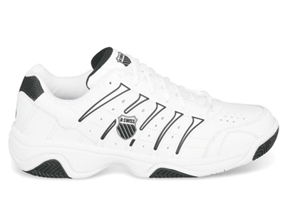 K-Swiss Mens Grancourt II Tennis Shoes - White/Black - main image