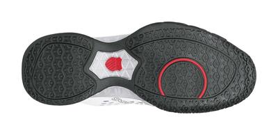 K-Swiss Mens BigShot Light Omni Tennis Shoes - White/Black/Red - main image