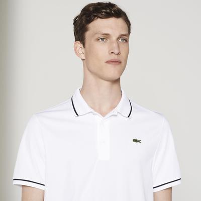 Lacoste Mens Original Fit Sport Polo - White/Navy - main image