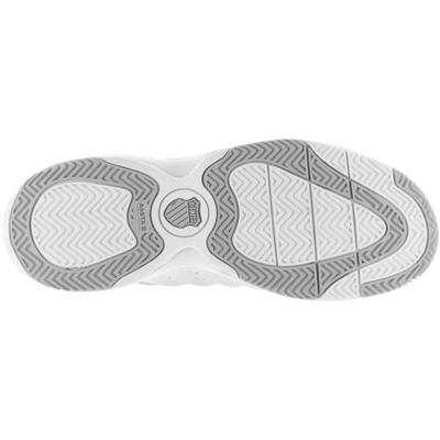 K-Swiss Womens Grancourt III Tennis Shoes - White/Silver - main image