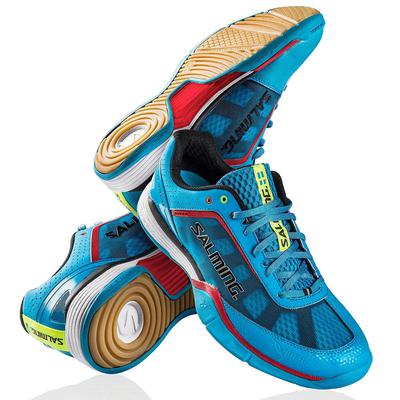 Salming Mens Viper Indoor Court Shoes - Cyan Blue - main image
