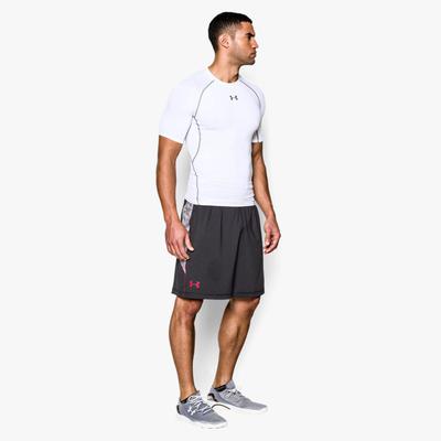 Under Armour Mens HeatGear Compression Top - White - main image