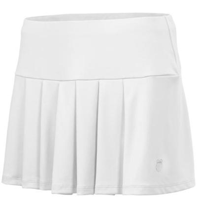 K-Swiss Womens Pleated Skirt SF09- White