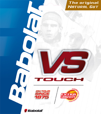 Babolat String Upgrade - VS Touch Natural Gut 16 Gauge