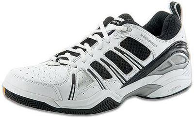 Head Hi 73 Badminton/Squash Indoor Shoes White/Black (rrp �60)