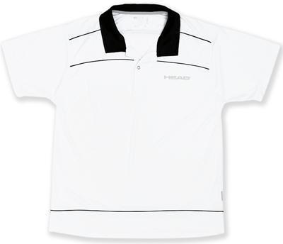 Head Mens Badminton Polo Top White