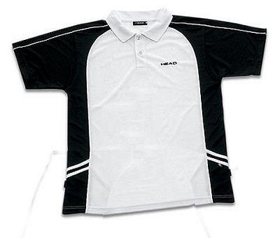 Head Mens Badminton Polo Top White