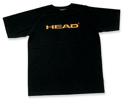 Head Mens Badminton T-Shirt Black