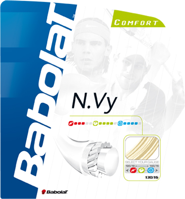 Babolat N.VY Tennis Strings (1.30mm): Sets and Reels