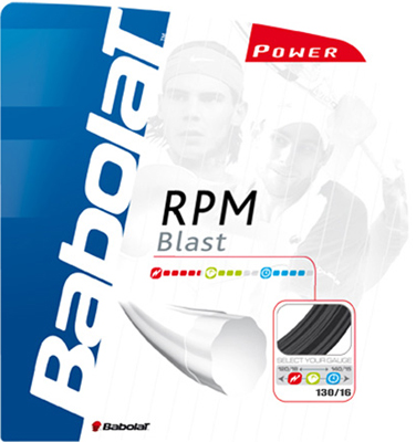 Stringing Upgrade- Babolat RPM Blast (Black)
