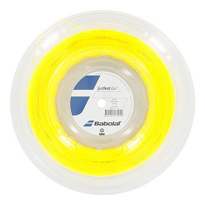 Babolat Synthetic Gut 15 (1.35mm) Tennis String - 200M Reel (Yellow)