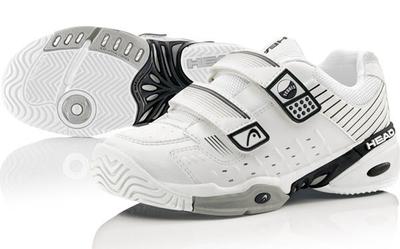 Velcro Tennis Shoes on Head Kids Monster Velcro Junior Tennis Shoes White Black Tennisnuts