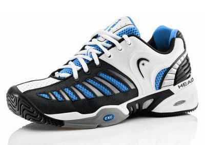 Head Mens Prestige Pro Tennis Shoes 09- White/Black/Blue