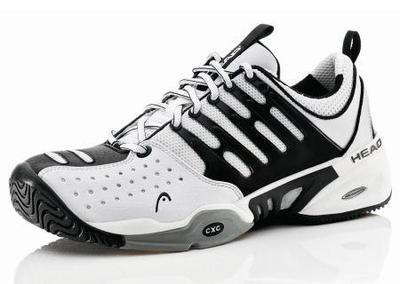 Head Mens Radical Pro Tennis Shoes 09- White/Black