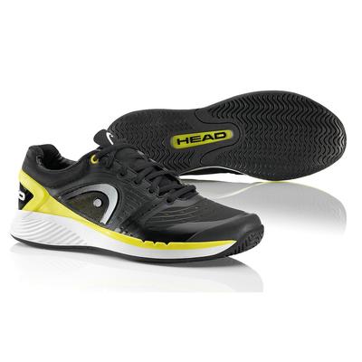 Head Mens Sprint Pro Tennis Shoes - Black/Yellow - main image