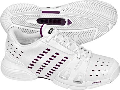 Womens ClimaCool CC Pulse Tennis Shoes- White/Violet