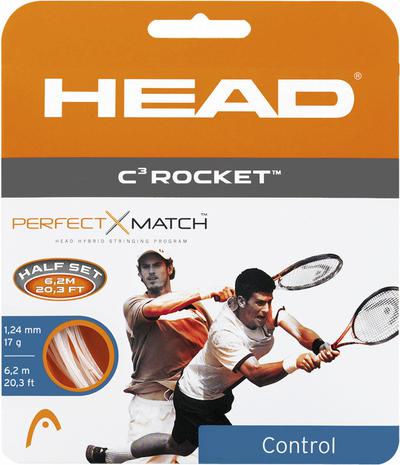 Head C3 Rocket Tennis String- HALF SET
